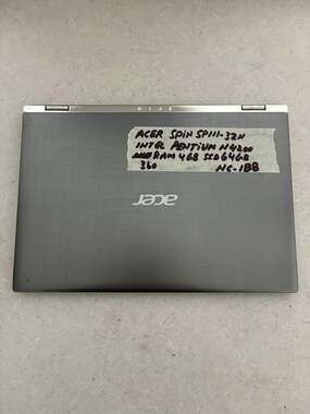 Acer Spin SP111-32N Intel Pentium N4200 4GB RAM 64GB SSD 360 Touch